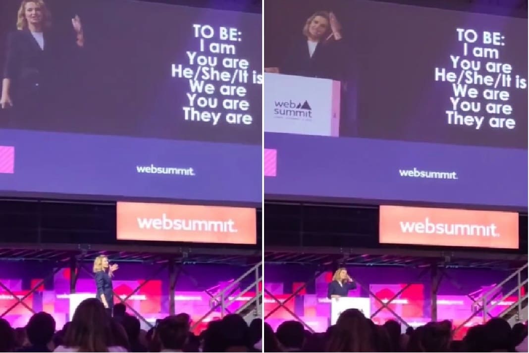 Cristina Ferreira ensina verbo “to be” na Web Summit